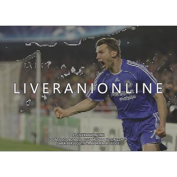 Valencia - Chelsea Champions League Quarter Finals second leg in Valencia 10/04/2007 nella foto esultanza di Andriy Shevchenko pic Marcello Pozzetti©IPS Photo Agency/Ag. Aldo Liverani