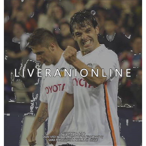 Valencia - Chelsea Champions League Quarter Finals second leg in Valencia 10/04/2007 nella foto Fernando Morientes esultante dopo il gol pic Marcello Pozzetti©IPS Photo Agency/Ag. Aldo Liverani