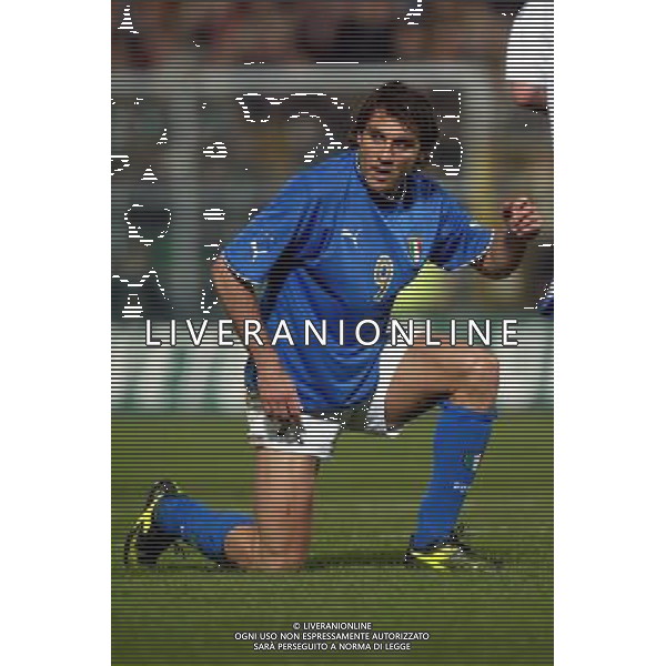 italia-finlandia 29/03/2003 nella foto vieri cristian foto aldo liverani