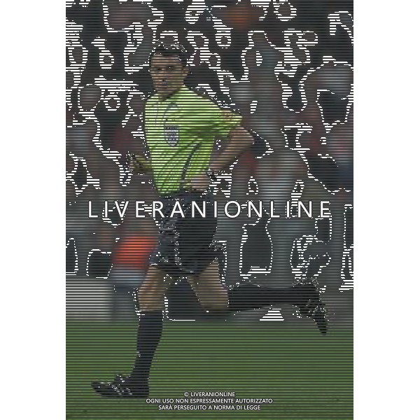 Bayern Monaco - Milan Champions League 11/04/2007 nella foto arbitro mejuto gonzalez manuel enrique ph luzzani/ag. aldo liverani