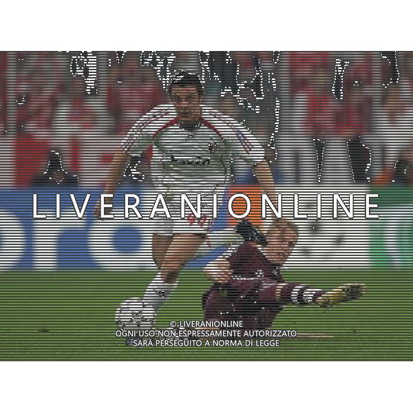 Bayern Monaco - Milan Champions League 11/04/2007 nella foto massimo oddo e lell ph luzzani/ag. aldo liverani