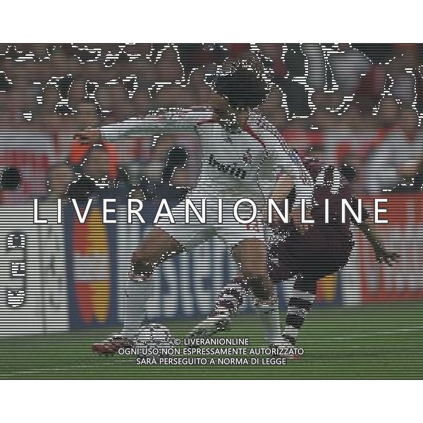 Bayern Monaco - Milan Champions League 11/04/2007 nella foto alessandro nesta e podolski ph luzzani/ag. aldo liverani