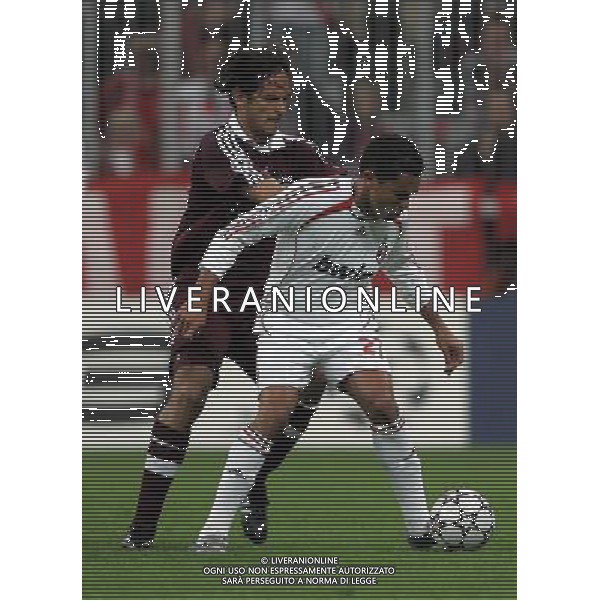 Bayern Monaco - Milan Champions League 11/04/2007 nella foto serginho e santa cruz ph luzzani/ag. aldo liverani