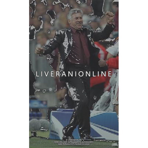 Monaco di Baviera (GER) 11-04-2007 Champions League 2006/07 Bayern Monaco - Milan 0:2 nella foto ancelotti esulta ph marco luzzani/ag aldo liverani s.a.s.
