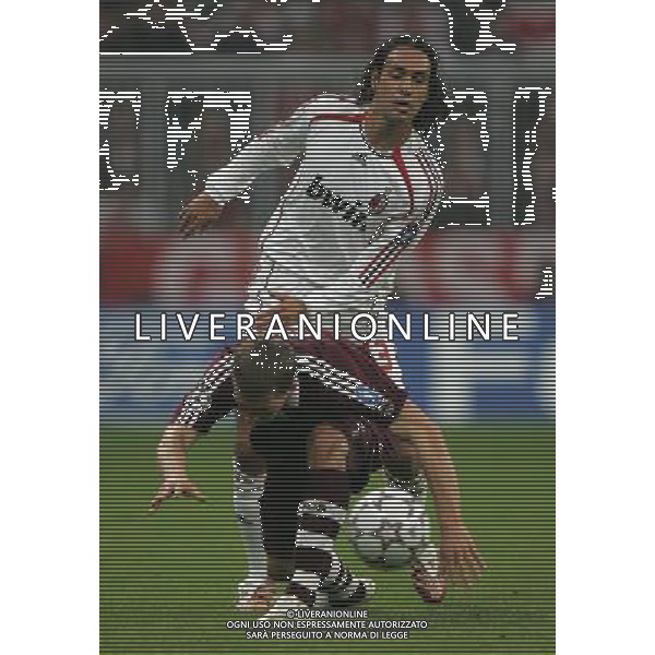 Monaco di Baviera (GER) 11-04-2007 Champions League 2006/07 Bayern Monaco - Milan 0:2 nella foto nesta e podolski ph marco luzzani/ag aldo liverani s.a.s.