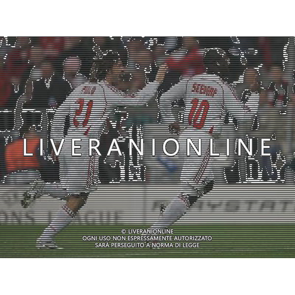 Monaco di Baviera (GER) 11-04-2007 Champions League 2006/07 Bayern Monaco - Milan 0:2 nella foto seedorf esulta dopo il gol ph marco luzzani/ag aldo liverani s.a.s.