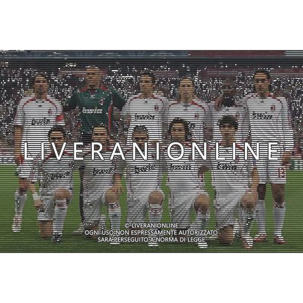 Monaco di Baviera (GER) 11-04-2007 Champions League 2006/07 Bayern Monaco - Milan 0:2 nella foto formazione milan ph marco luzzani/ag aldo liverani s.a.s.