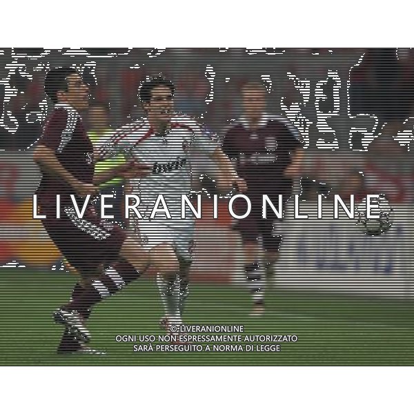 Monaco di Baviera (GER) 11-04-2007 Champions League 2006/07 Bayern Monaco - Milan 0:2 nella foto kaka e lucio ph marco luzzani/ag aldo liverani s.a.s.