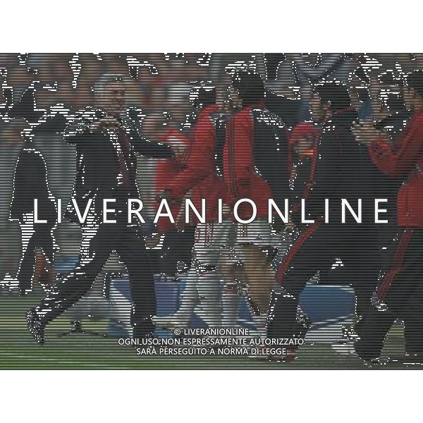 Monaco di Baviera (GER) 11-04-2007 Champions League 2006/07 Bayern Monaco - Milan 0:2 nella foto ancelotti esulta ph marco luzzani/ag aldo liverani s.a.s.