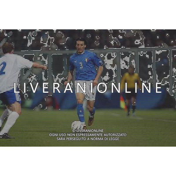 italia-finlandia 29/03/2003 nella foto zambrotta gianluca foto aldo liverani