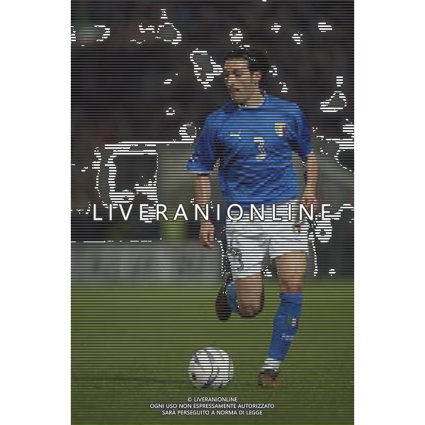 italia-finlandia 29/03/2003 nella foto zambrotta gianluca foto aldo liverani