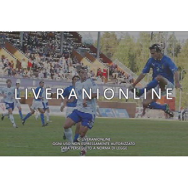 HELSINKI 10/06/2003 FINLANDIA - ITALIA U21 QUALIFICAZIONI EUROPEI 2004 NELLA FOTO MARCO PISANO FOTO NANDO VESCUSIO/AGENZIA ALDO LIVERANI