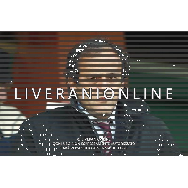 HELSINKI 10/06/2003 FINLANDIA - ITALIA U21 QUALIFICAZIONI EUROPEI 2004 NELLA FOTO MICHEL PLATINI FOTO NANDO VESCUSIO/AGENZIA ALDO LIVERANI