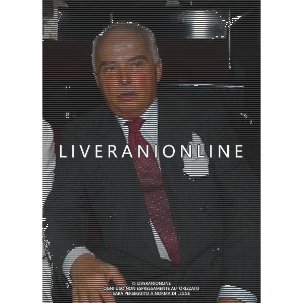 SAMPDORIA CALCIO 2003 NELLA FOTO RICCARDO GARRONE PRESIDENTE SAMPDORIA CALCIO FOTO ALDO LIVERANI
