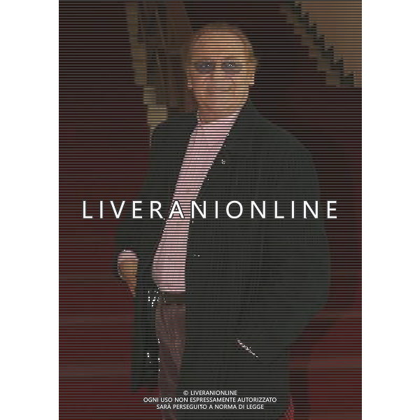MILANO 20 APRILE 2007 INCONTRO CON RENZO ARBORE PER CONCERTO AGLI ARCIMBOLDI NELLA FOTO: RENZO ARBORE PH FRANCESCO BONFANTI-AG ALDO LIVERANI