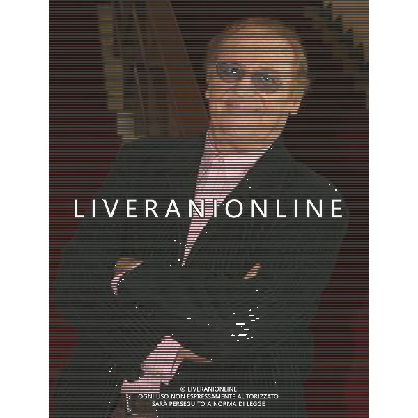 MILANO 20 APRILE 2007 INCONTRO CON RENZO ARBORE PER CONCERTO AGLI ARCIMBOLDI NELLA FOTO: RENZO ARBORE PH FRANCESCO BONFANTI-AG ALDO LIVERANI