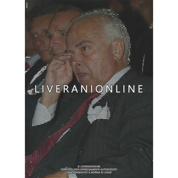 SAMPDORIA CALCIO 2003 NELLA FOTO RICCARDO GARRONE PRESIDENTE SAMPDORIA CALCIO FOTO ALDO LIVERANI