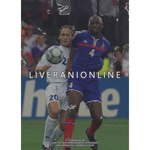 ITALIA-FRANCIA FINALE EURPEI 2000 NELLA FOTO TOTTI FRANCESCO -VIEIRA PATRICK FOTO ALDO LIVERANI