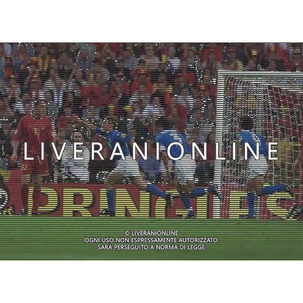 ITALIA- BELGIO EUROPEI 2000 NELLA FOTO GOL TOTTI FRANCESCO FOTO ALDO LIVERANI