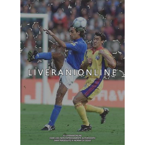 ITALIA-ROMANIA NELLA FOTO NESTA E MOLDOVAN FOTO ALDO LIVERANI