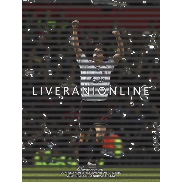 Manchester United - Milan, Semifinale Champions League Old Trafford 24/04/2007 nella foto esultanza dopo il gol di Kaka del 1-1 Ph©IPS Photo Agency /Ag. Aldo Liverani