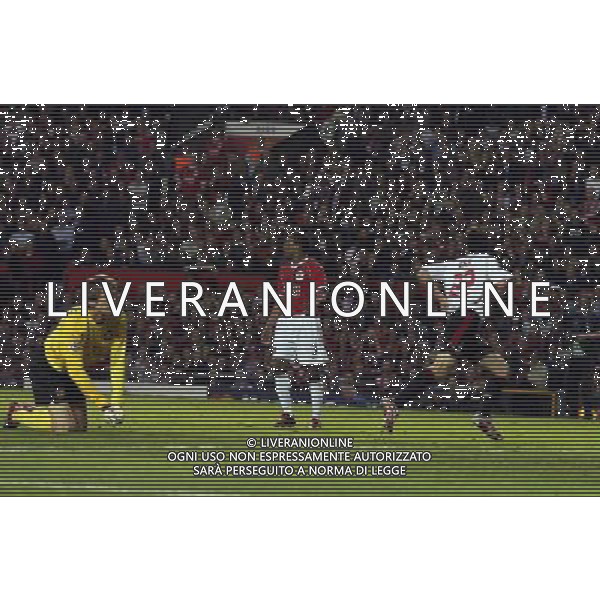 Manchester United - Milan, Semifinale Champions League Old Trafford 24/04/2007 nella foto esultanza dopo il secondo gol di Kaka Ph©IPS Photo Agency /Ag. Aldo Liverani
