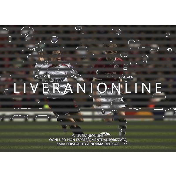 Manchester United - Milan, Semifinale Champions League Old Trafford 24/04/2007 nella foto Darren Fletcher con Yoann Gourcuff Ph©IPS Photo Agency /Ag. Aldo Liverani
