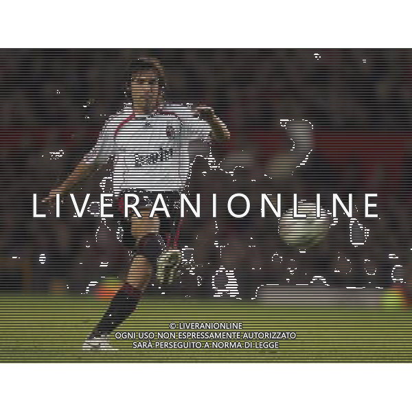 Manchester United - Milan, Semifinale Champions League Old Trafford 24/04/2007 nella foto Andrea Pirlo Ph©IPS Photo Agency /Ag. Aldo Liverani