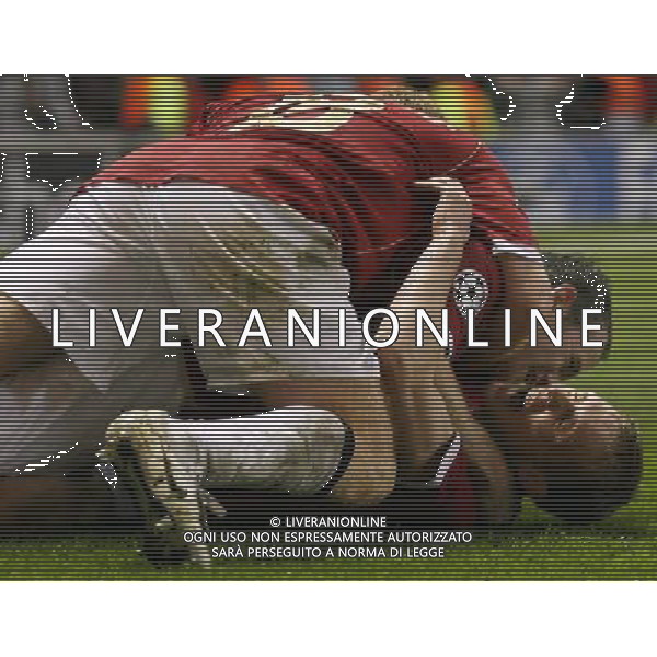 Manchester United - Milan, Semifinale Champions League Old Trafford 24/04/2007 nella foto esultanza dopo il secondo gol di Wayne Rooney del 3-2 Ph©IPS Photo Agency /Ag. Aldo Liverani