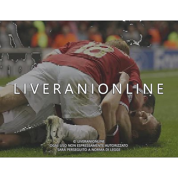 Manchester United - Milan, Semifinale Champions League Old Trafford 24/04/2007 nella foto esultanza dopo il secondo gol di Wayne Rooney del 3-2 Ph©IPS Photo Agency /Ag. Aldo Liverani