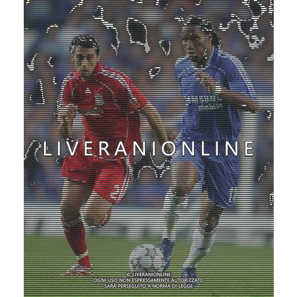 Chelsea - Liverpool, Champions League, SemiFinale andata, Stamford Bridge, London 25/04/2007 nella foto Didier Drogba Ph IPS/Ag. Aldo Liverani 