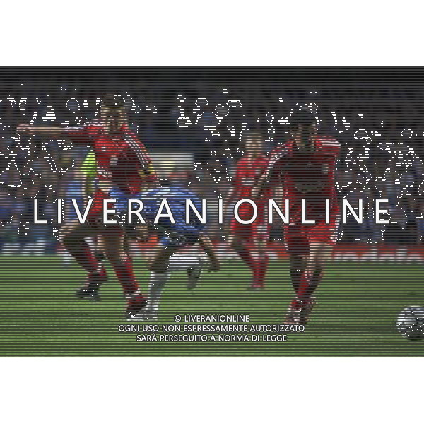 Chelsea - Liverpool, Champions League, SemiFinale andata, Stamford Bridge, London 25/04/2007 nella foto Joe Cole e Steven Gerrard Ph IPS/Ag. Aldo Liverani 