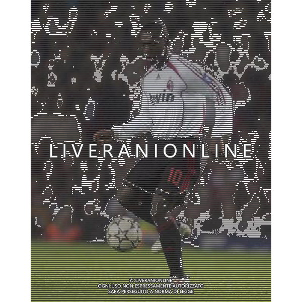Manchester United - Milan, Champions League, SemiFinale First Leg 24/04/2007 nella foto Clarence Seedorf Ph IPS PHOTO AGENCY/Ag. Aldo Liverani 