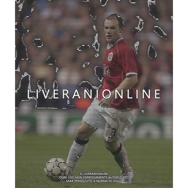 Manchester United - Milan, Champions League, SemiFinale First Leg 24/04/2007 nella foto Wayne Rooney Ph IPS PHOTO AGENCY/Ag. Aldo Liverani 