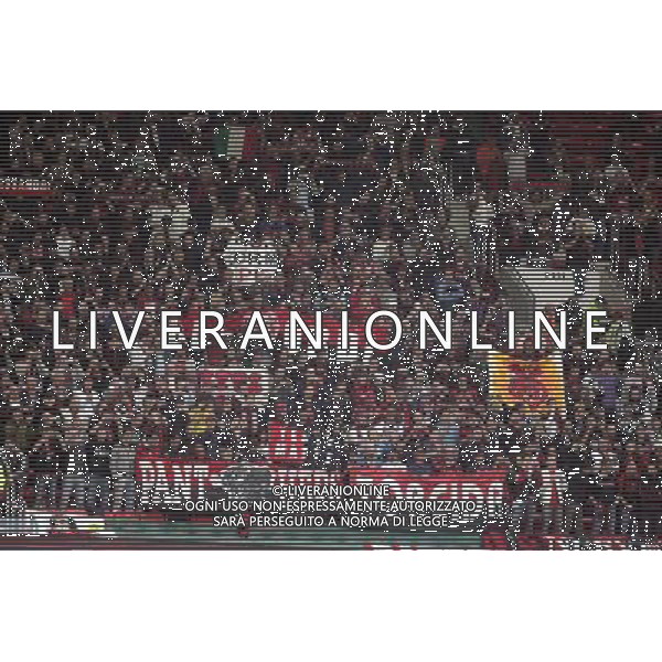 Manchester United - Milan, Champions League, SemiFinale First Leg 24/04/2007 nella foto \'Tifosi\' AC Milan Ph IPS PHOTO AGENCY/Ag. Aldo Liverani 