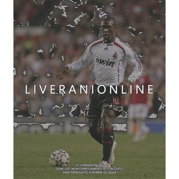 Manchester United - Milan, Champions League, SemiFinale First Leg 24/04/2007 nella foto Clarence Seedorf Ph IPS PHOTO AGENCY/Ag. Aldo Liverani 