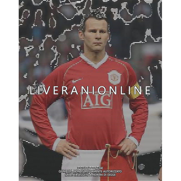 Manchester United - Milan, Champions League, SemiFinale First Leg 24/04/2007 nella foto Ryan Giggs Ph IPS PHOTO AGENCY/Ag. Aldo Liverani 