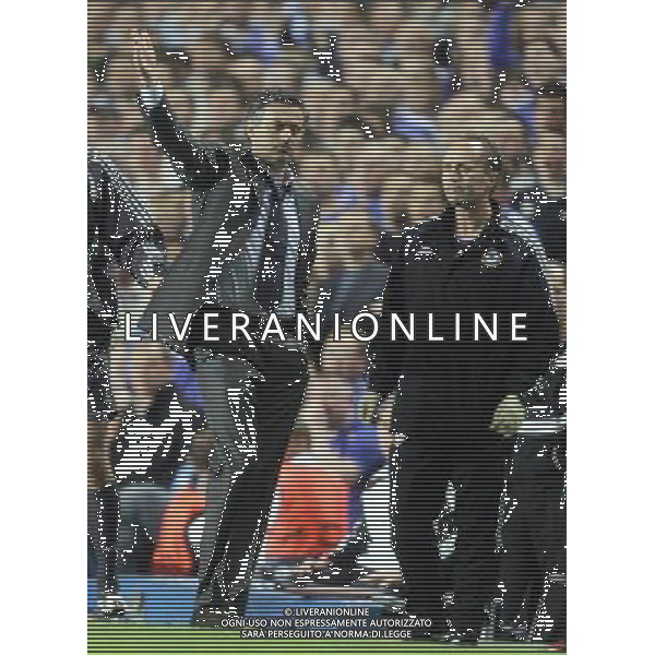 Chelsea - Liverpool, Champions League, SemiFinale First Leg, Stamford Bridge, London 25/04/2007 nella foto Jose\' Mourinho Ph IPS PHOTO AGENCY/Ag. Aldo Liverani 