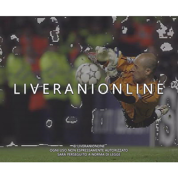 Liverpool fc - Chelsea fc, Semifinale ritorno Champions League 01/05/2007 nella foto Pepe Reina in parata sul rigore di Robben Ph Marcello Pozzetti©IPS /Ag. Aldo Liverani