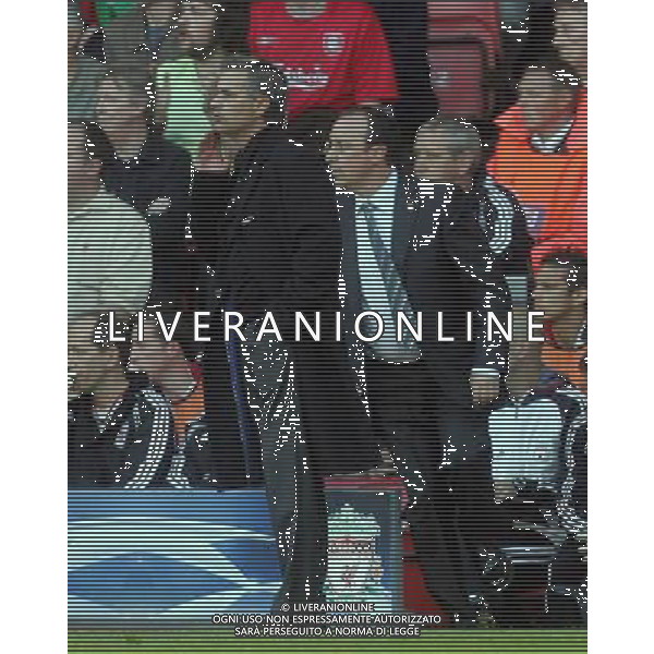 Liverpool fc - Chelsea fc, Semifinale ritorno Champions League 01/05/2007 nella foto Jose\' Mourinho and Benitez Rafael Ph Marcello Pozzetti©IPS /Ag. Aldo Liverani