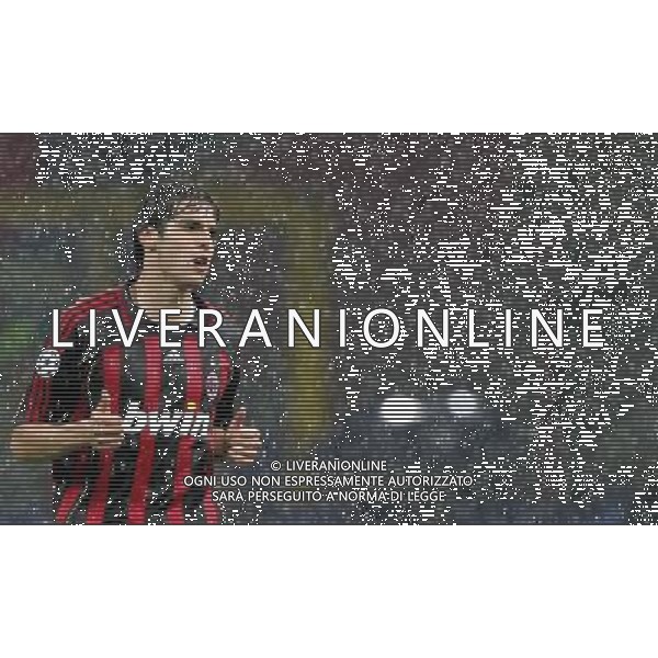 Milan - Manchester United Semifinale di ritorno di Champions League 02/05/2007 nella foto l\'esultanza dopo il gol di kaka del 1-0 ph andry/ag. aldo liverani