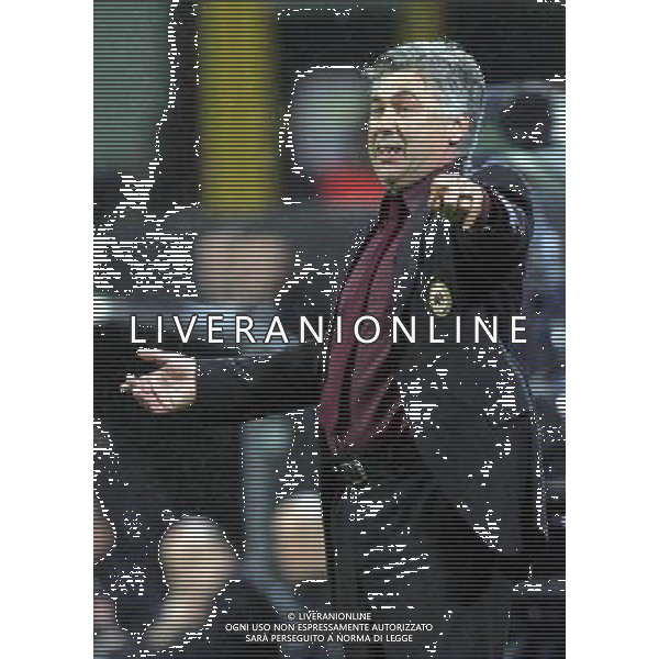 Milan - Manchester United Semifinale di ritorno di Champions League 02/05/2007 nella foto carlo ancelotti ph andry/ag. aldo liverani