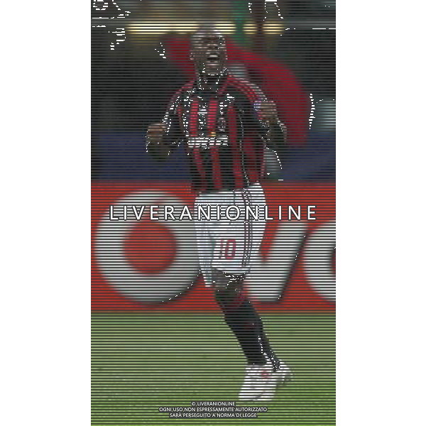 Milan - Manchester United Semifinale di ritorno di Champions League 02/05/2007 nella foto esultanza dopo il gol di clarence seedorf ph andry/ag. aldo liverani