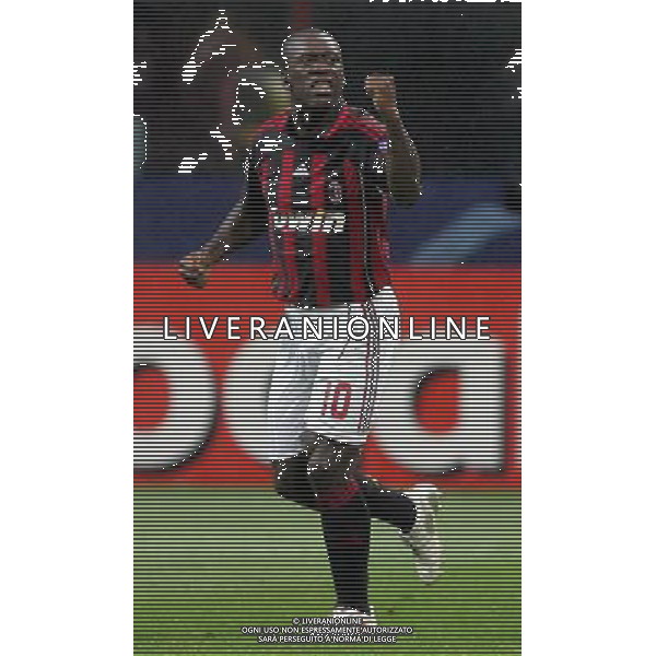 Milan - Manchester United Semifinale di ritorno di Champions League 02/05/2007 nella foto esultanza dopo il gol di clarence seedorf ph andry/ag. aldo liverani