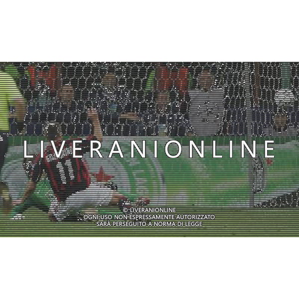 Milan - Manchester United Semifinale di ritorno di Champions League 02/05/2007 nella foto il gol di alberto gilardino ph andry/ag. aldo liverani