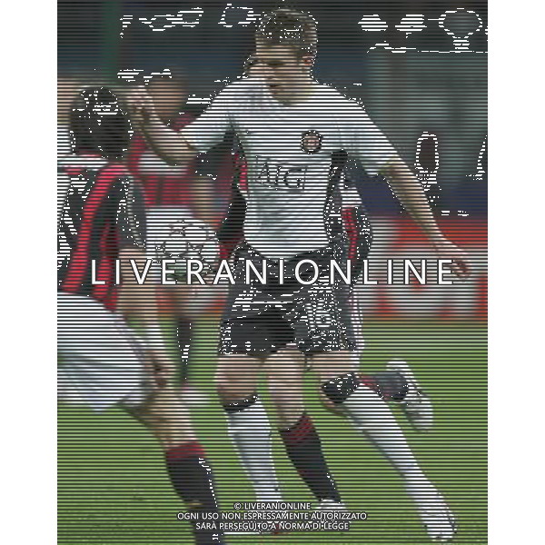Milano 2 maggio 2007 Milan - Manchester United semi-finale champions league nella foto: Carrick Michael foto Andry / Ag. Aldo Liverani