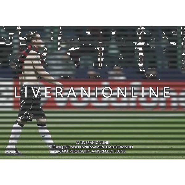 Milano 2 maggio 2007 Milan - Manchester United semi-finale champions league nella foto: la delusione di Rooney Wayne foto Andry / Ag. Aldo Liverani