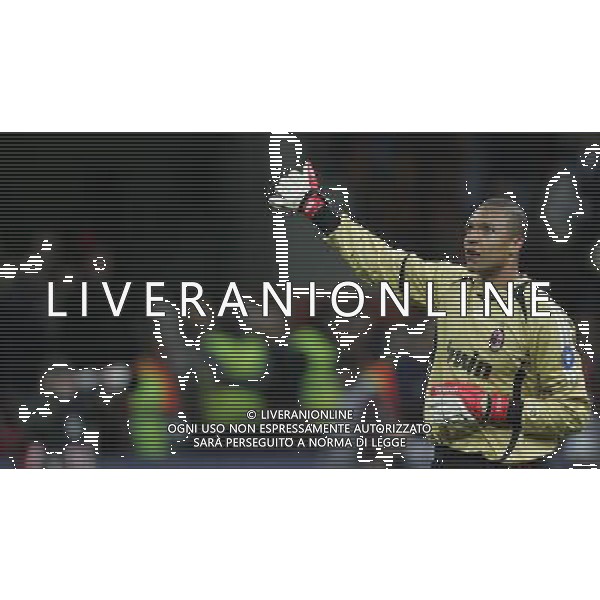 Milano 2 maggio 2007 Milan - Manchester United semi-finale champions league nella foto: Dida Nelson foto Andry / Ag. Aldo Liverani