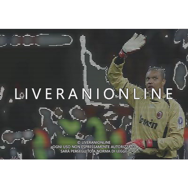 Milano 2 maggio 2007 Milan - Manchester United semi-finale champions league nella foto: Dida Nelson foto Andry / Ag. Aldo Liverani