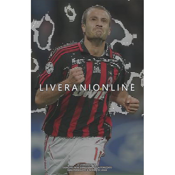 Milano 2 maggio 2007 Milan - Manchester United semi-finale champions league nella foto: esultanza dopo il gol di Gilardino Alberto foto Andry / Ag. Aldo Liverani